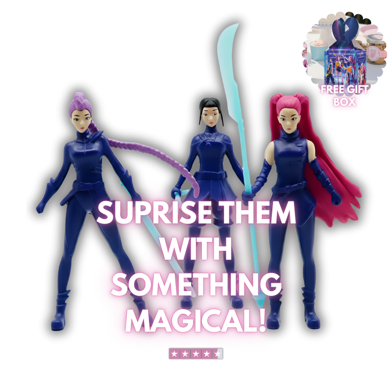Kpop Demon Hunters 5pc Figure Set