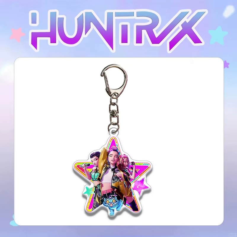 (FREE GIFT) - Kpop Demon Hunters Key Ring