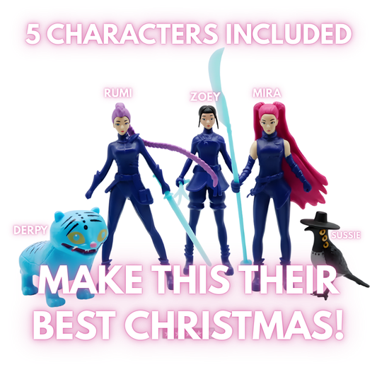 Kpop Demon Hunters 5pc Figure Set