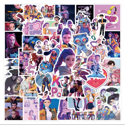 (FREE GIFT) - Kpop Demon Hunters Premium Stickers