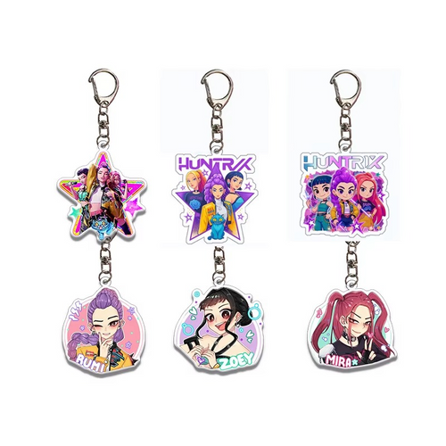 (FREE GIFT) - Kpop Demon Hunters Key Ring