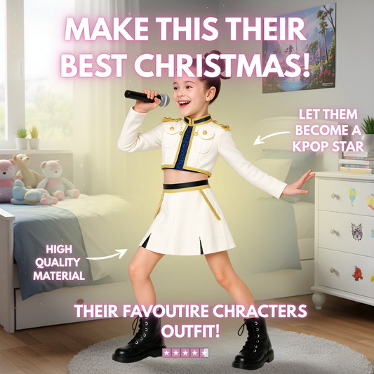 Limited Edition K-Pop Demon Hunters Costume Outfit